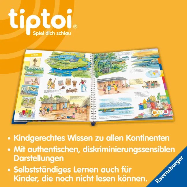 Bild: 9783473492879 | tiptoi® - Weltatlas | Susanne Gernhäuser | Taschenbuch | tiptoi®