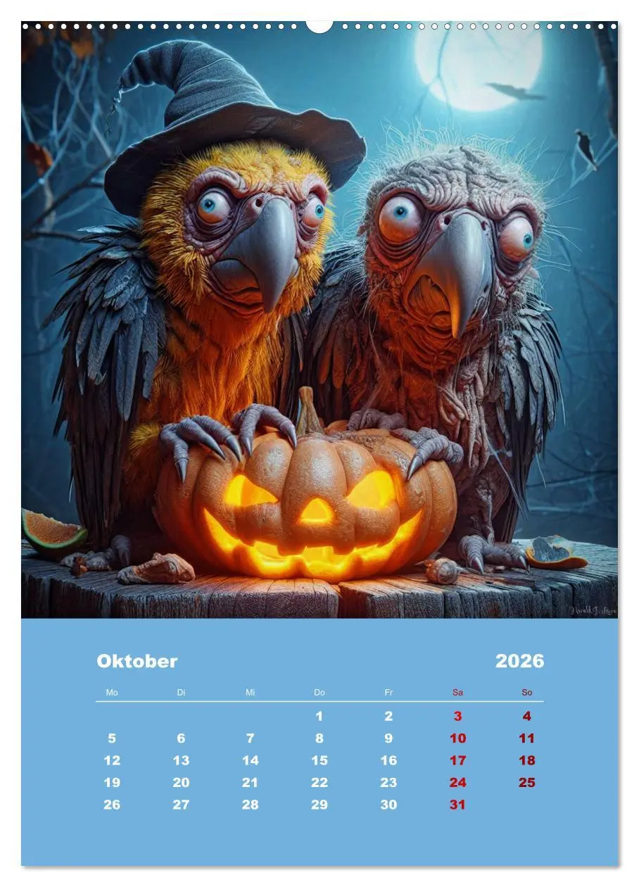 Bild: 9783516292879 | Waldo und Stefler (hochwertiger Premium Wandkalender 2026 DIN A2...