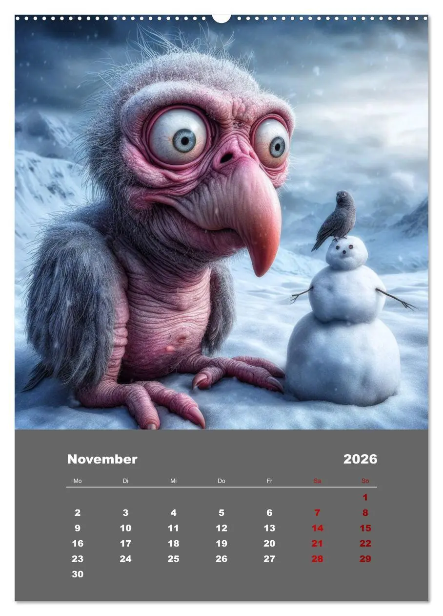 Bild: 9783516292879 | Waldo und Stefler (hochwertiger Premium Wandkalender 2026 DIN A2...