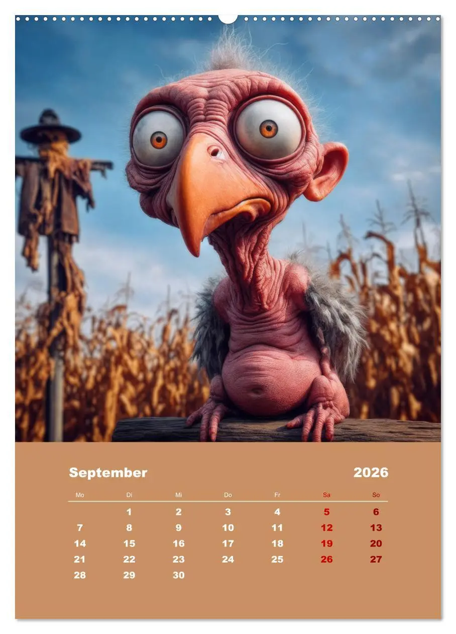 Bild: 9783516292879 | Waldo und Stefler (hochwertiger Premium Wandkalender 2026 DIN A2...