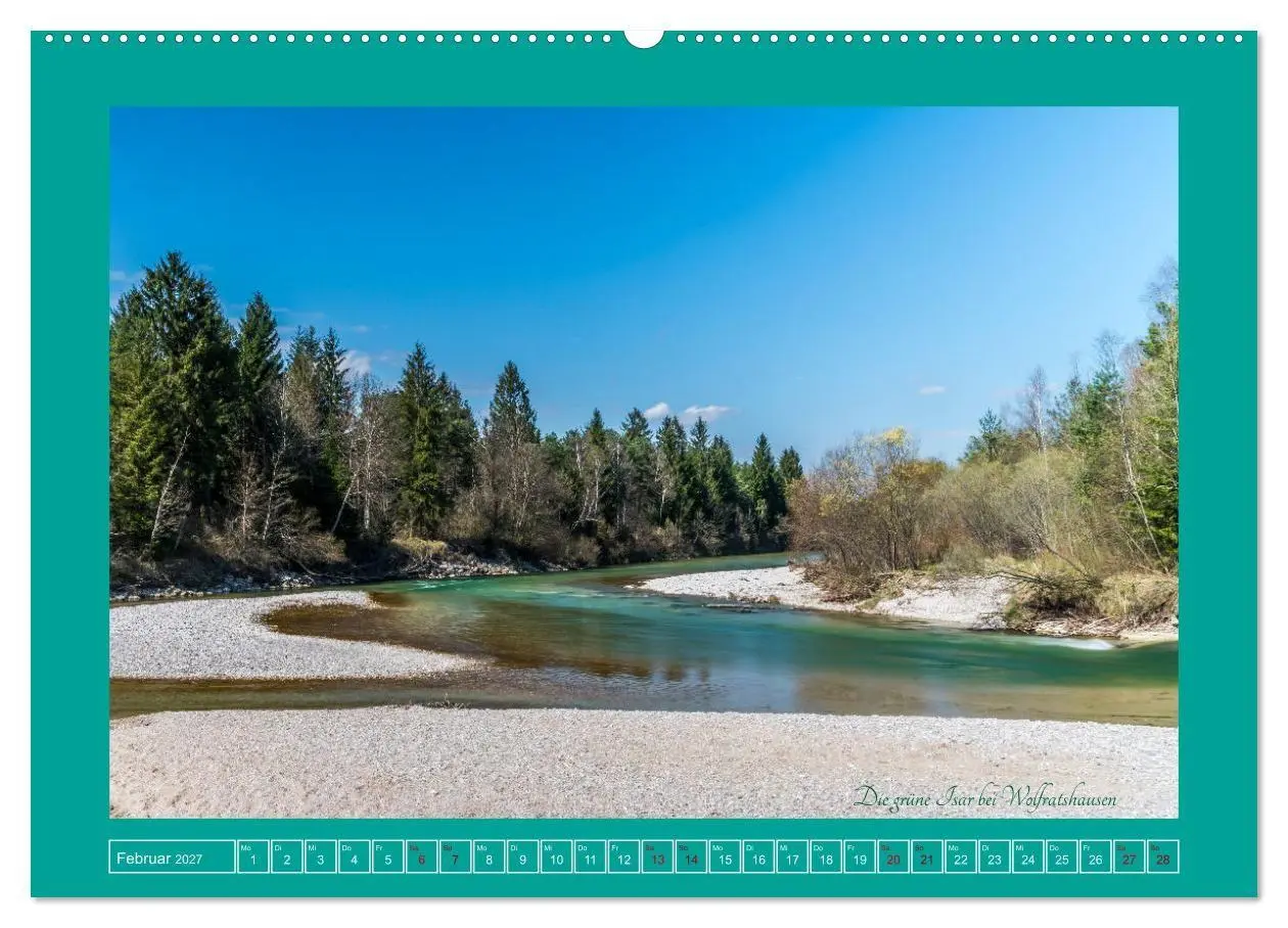 Bild: 9783569072879 | Flößerstadt Wolfratshausen (hochwertiger Premium Wandkalender 2027...
