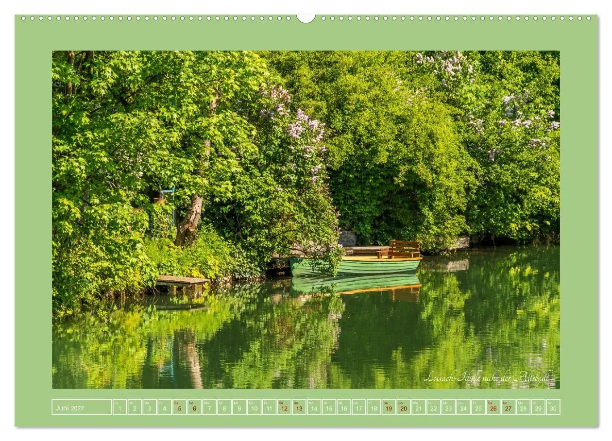 Bild: 9783569072879 | Flößerstadt Wolfratshausen (hochwertiger Premium Wandkalender 2027...