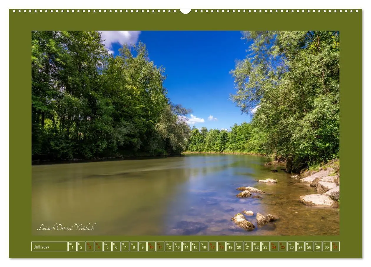 Bild: 9783569072879 | Flößerstadt Wolfratshausen (hochwertiger Premium Wandkalender 2027...
