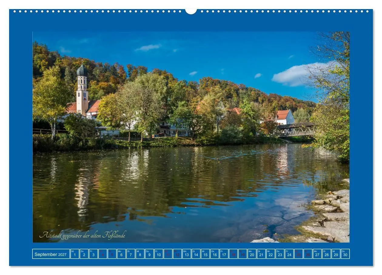 Bild: 9783569072879 | Flößerstadt Wolfratshausen (hochwertiger Premium Wandkalender 2027...