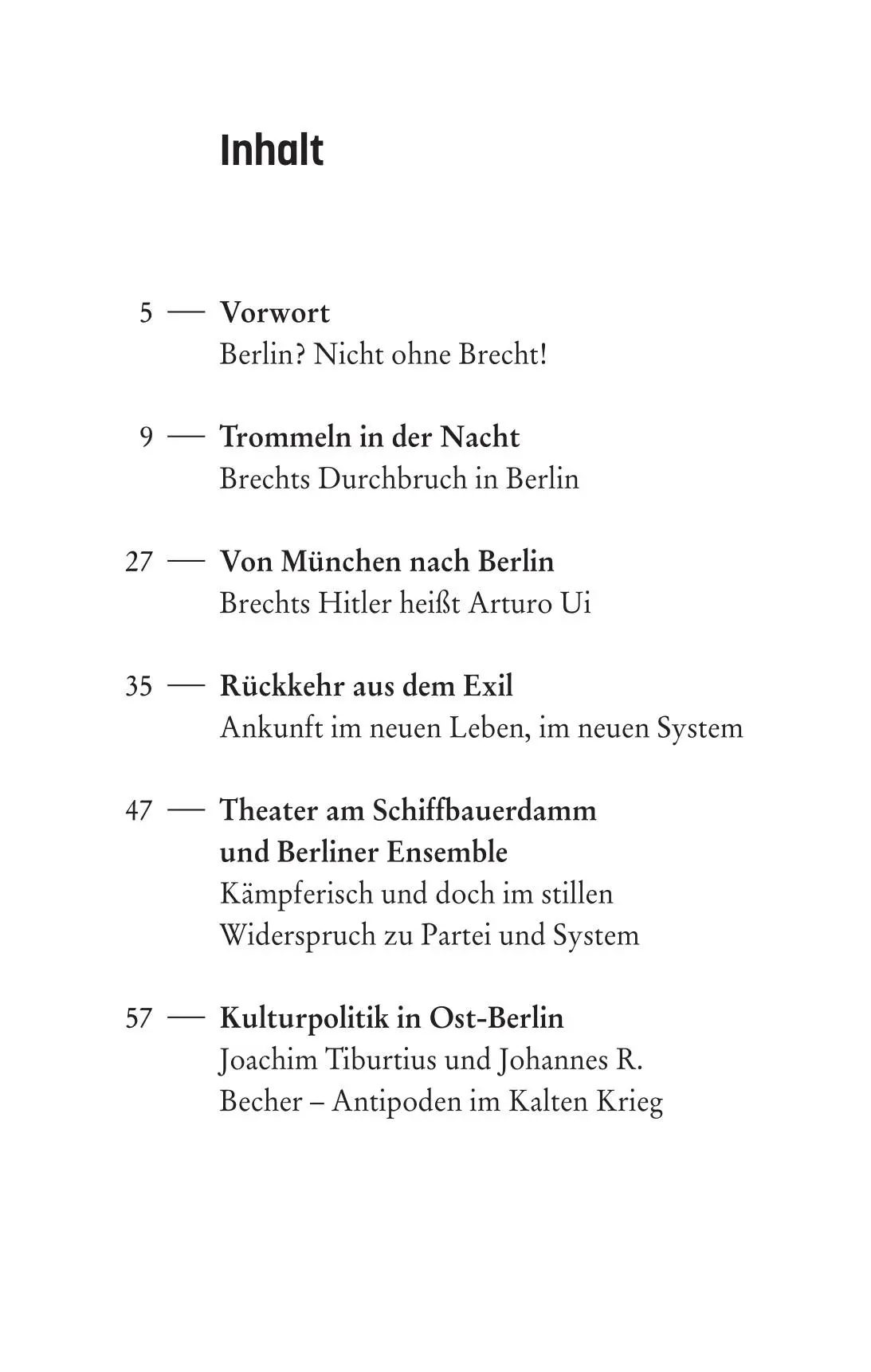 Bild: 9783814802879 | Bertolt Brecht in Berlin | Kai-Uwe Merz | Buch | BeBra MINI | 80 S.
