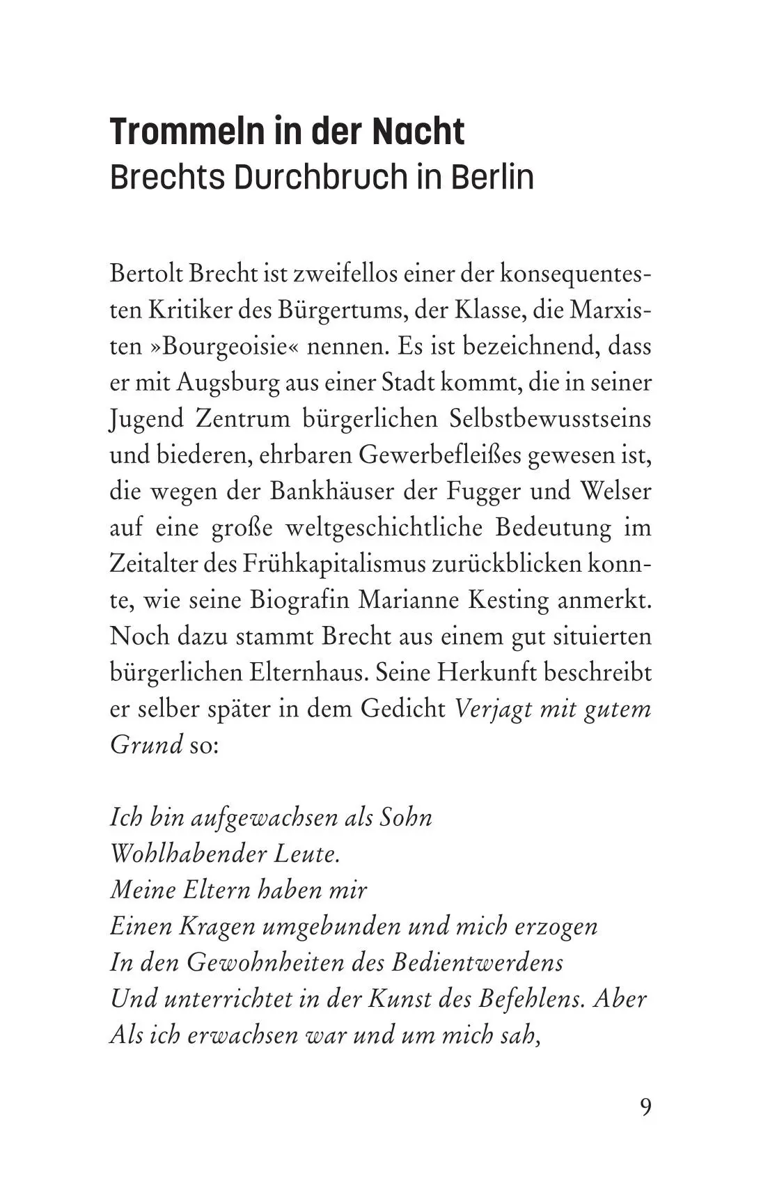 Bild: 9783814802879 | Bertolt Brecht in Berlin | Kai-Uwe Merz | Buch | BeBra MINI | 80 S.