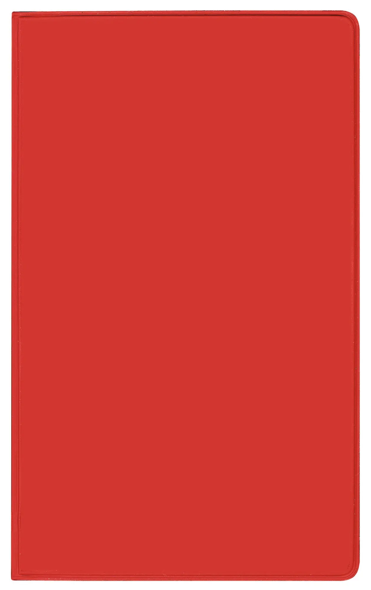 Cover: 9783819302879 | Taschenkalender Saturn Leporello PVC rot 2027 | Korsch Verlag | Buch