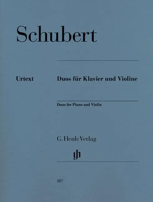Cover: 9790201802879 | Duos for Piano and Violin | Besetzung: Violine und Klavier | Buch