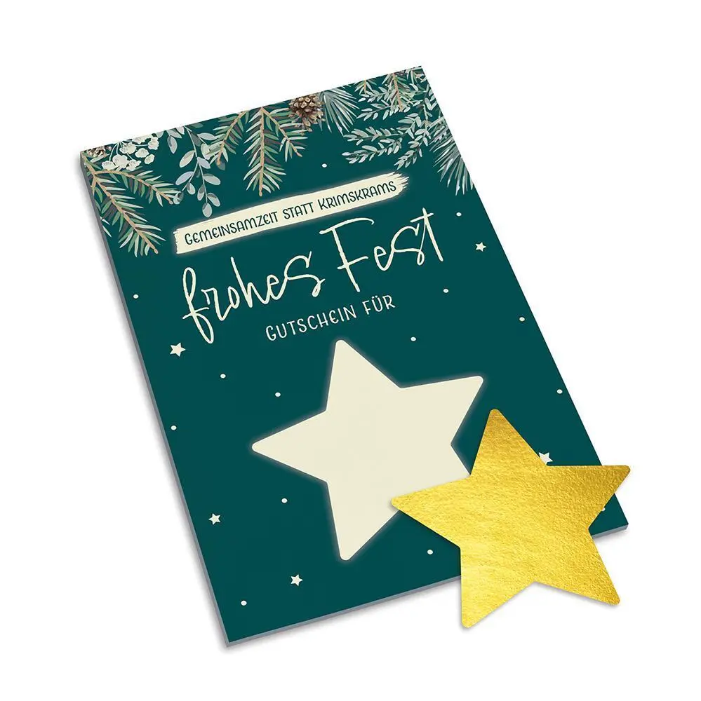Cover: 4250222932979 | Frohes Fest | Gutscheinkarte mit Rubbeletikett | Sonstige Handelsware