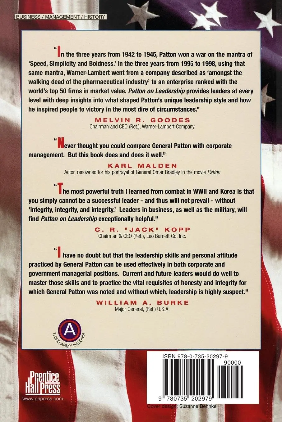 Rückseite: 9780735202979 | Patton on Leadership | Strategic Lessons for Corporate Warfare | Buch