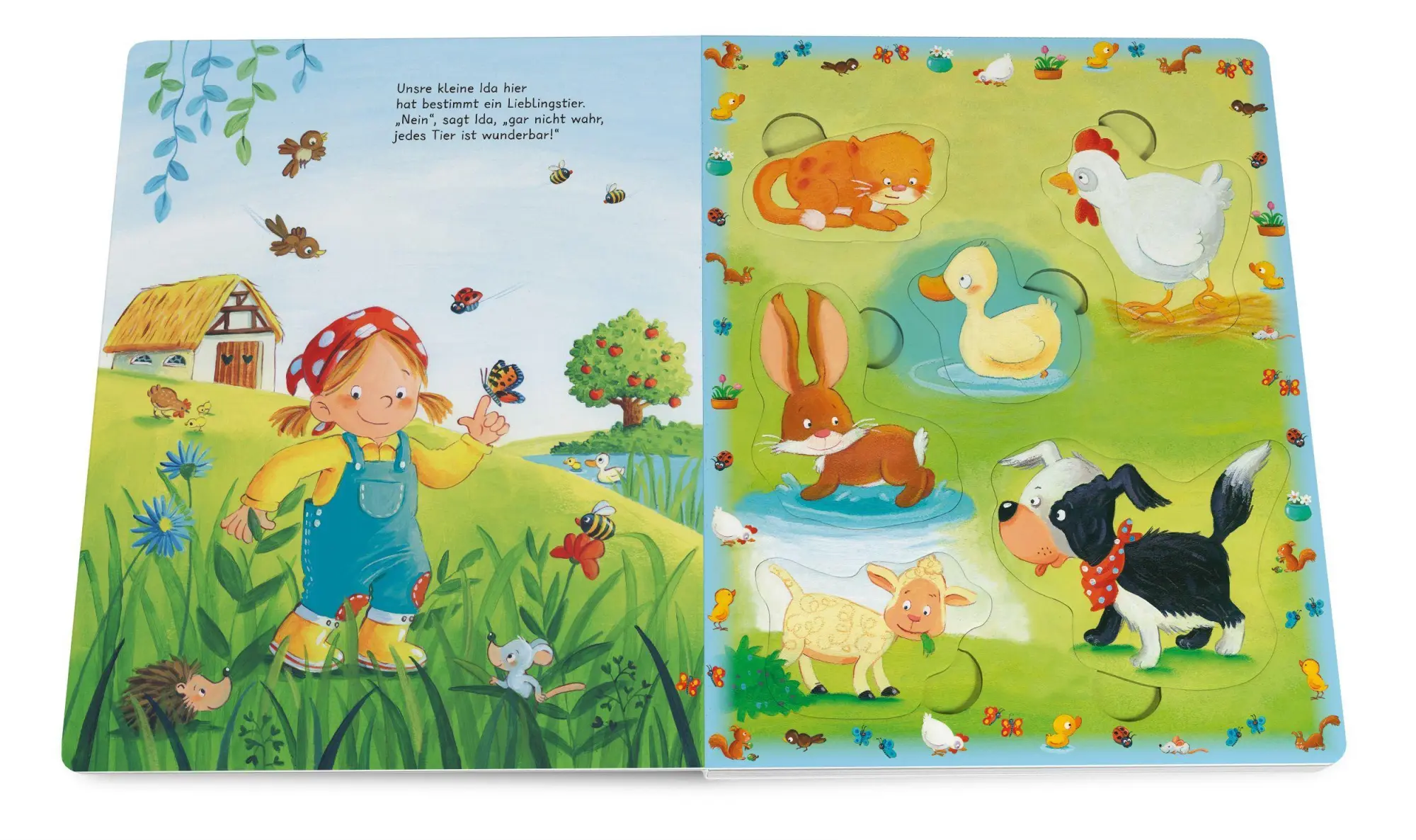 Bild: 9783401722979 | Mein großes Puzzle-Buch. Meine allerliebsten Tiere | Sandra Grimm