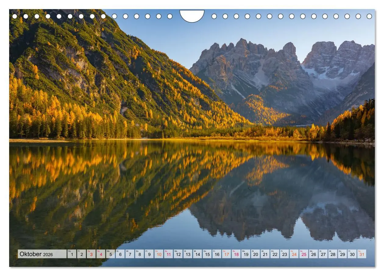 Bild: 9783457262979 | Südtirol Impressionen (Wandkalender 2026 DIN A4 quer), CALVENDO...