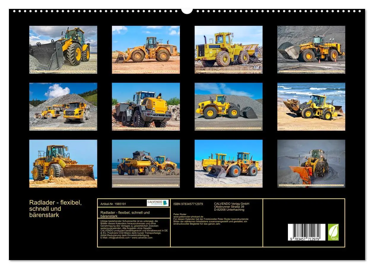 Bild: 9783457712979 | Radlader - flexibel, schnell und bärenstark (hochwertiger Premium...