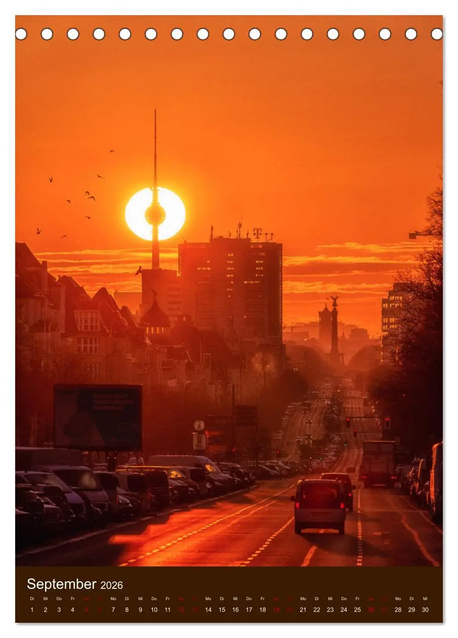Bild: 9783516352979 | Berliner Fernsehturm - Magische Momente (Tischkalender 2026 DIN A5...