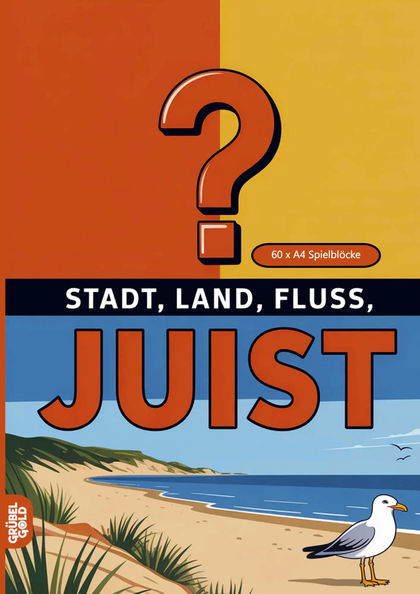 Cover: 9783693192979 | Stadt, Land, Fluss, Juist | Grübelgold Rätselhefte | Taschenbuch