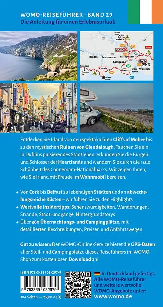 Rückseite: 9783869032979 | Entdeckertouren mit dem Wohnmobil Irland | Christian Winkler (u. a.)
