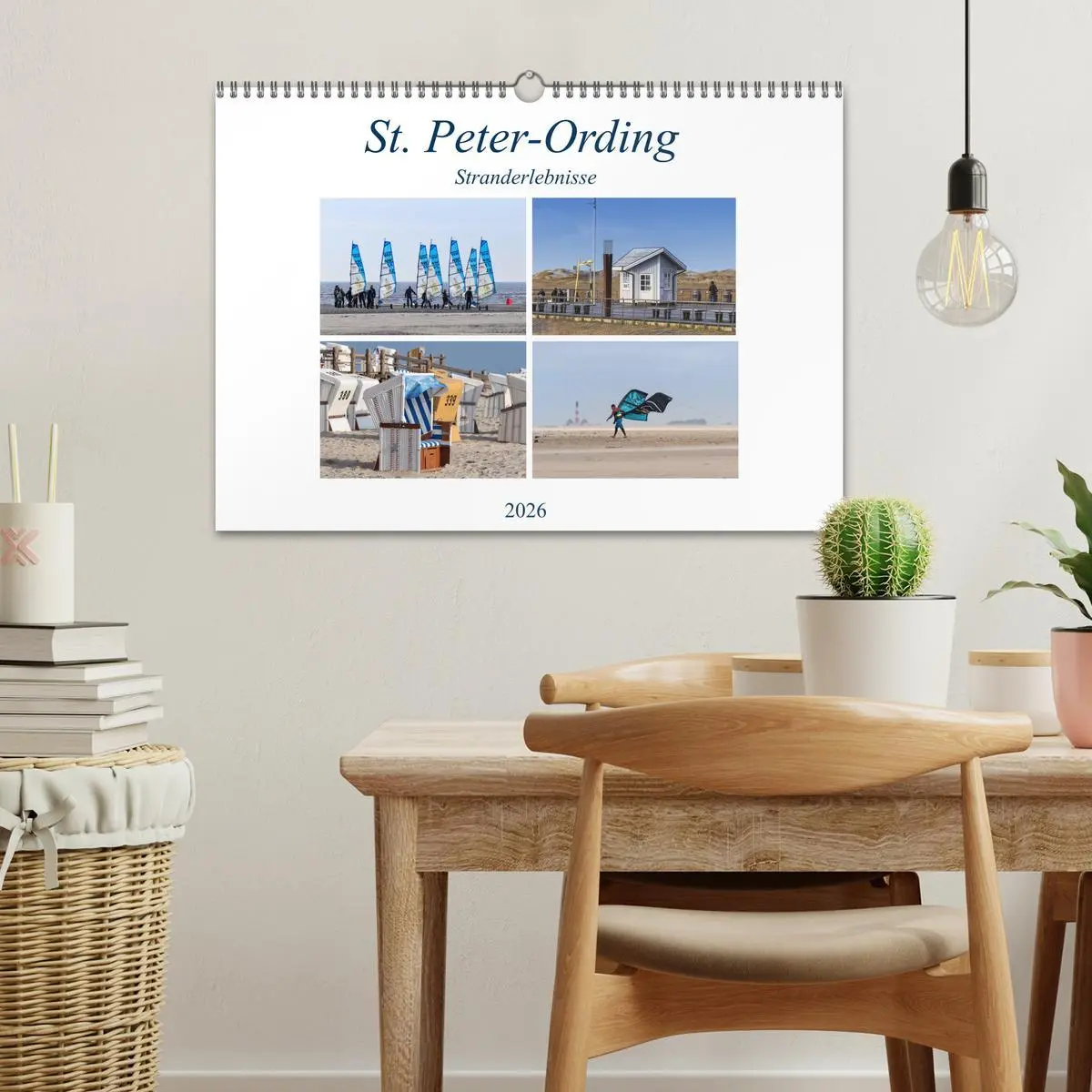 Bild: 9783457843079 | St. Peter-Ording Stranderlebnisse (Wandkalender 2026 DIN A3 quer),...