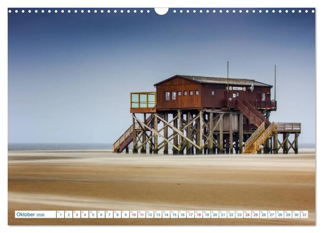 Bild: 9783457843079 | St. Peter-Ording Stranderlebnisse (Wandkalender 2026 DIN A3 quer),...