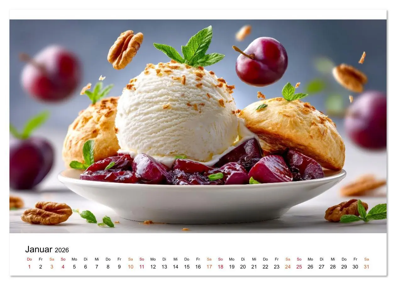 Bild: 9783516623079 | EIS dich glücklich (Wandkalender 2026 DIN A2 quer), CALVENDO...