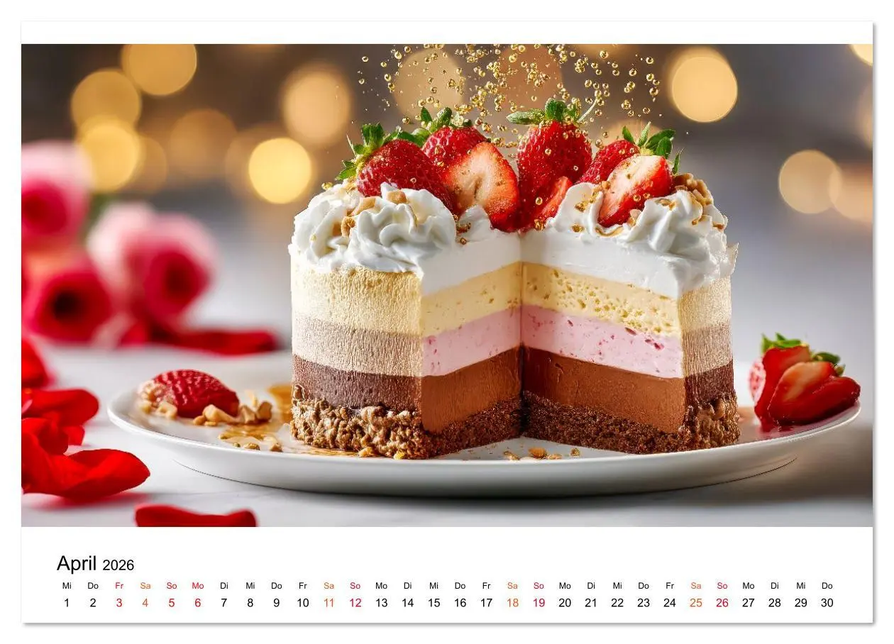 Bild: 9783516623079 | EIS dich glücklich (Wandkalender 2026 DIN A2 quer), CALVENDO...