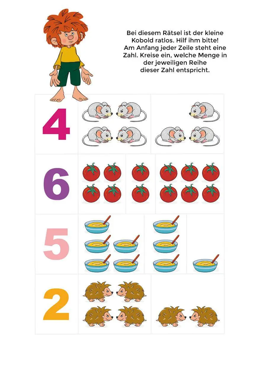 Bild: 9783745933079 | Lern-Spiel-Spaß mit Pumuckl - Mein Vorschulblock: Erste Zahlen | Buch