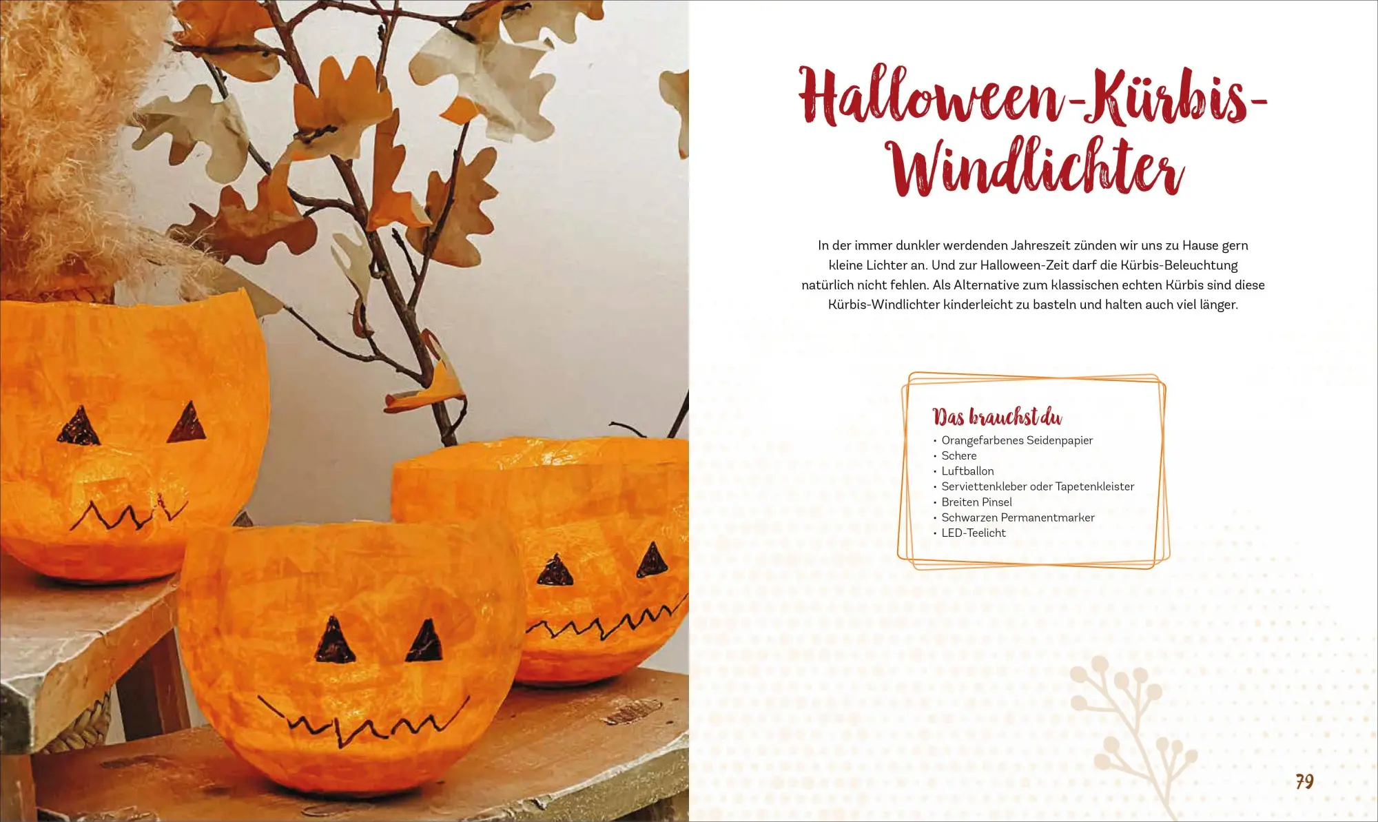 Bild: 9783841103079 | Herbstbasteln mit Kindern | Jasmin Markiewicz | Taschenbuch | 96 S.