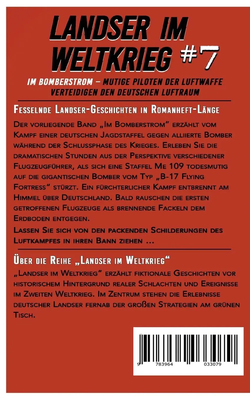 Rückseite: 9783964033079 | Landser im Weltkrieg 7: Im Bomberstrom | Hermann Weinhauer | Buch