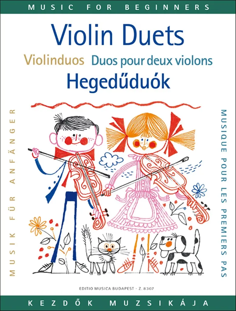 Cover: 9790080083079 | Violinduos für Anfänger für 2 Violinen Spielpartitur | Buch | 1977