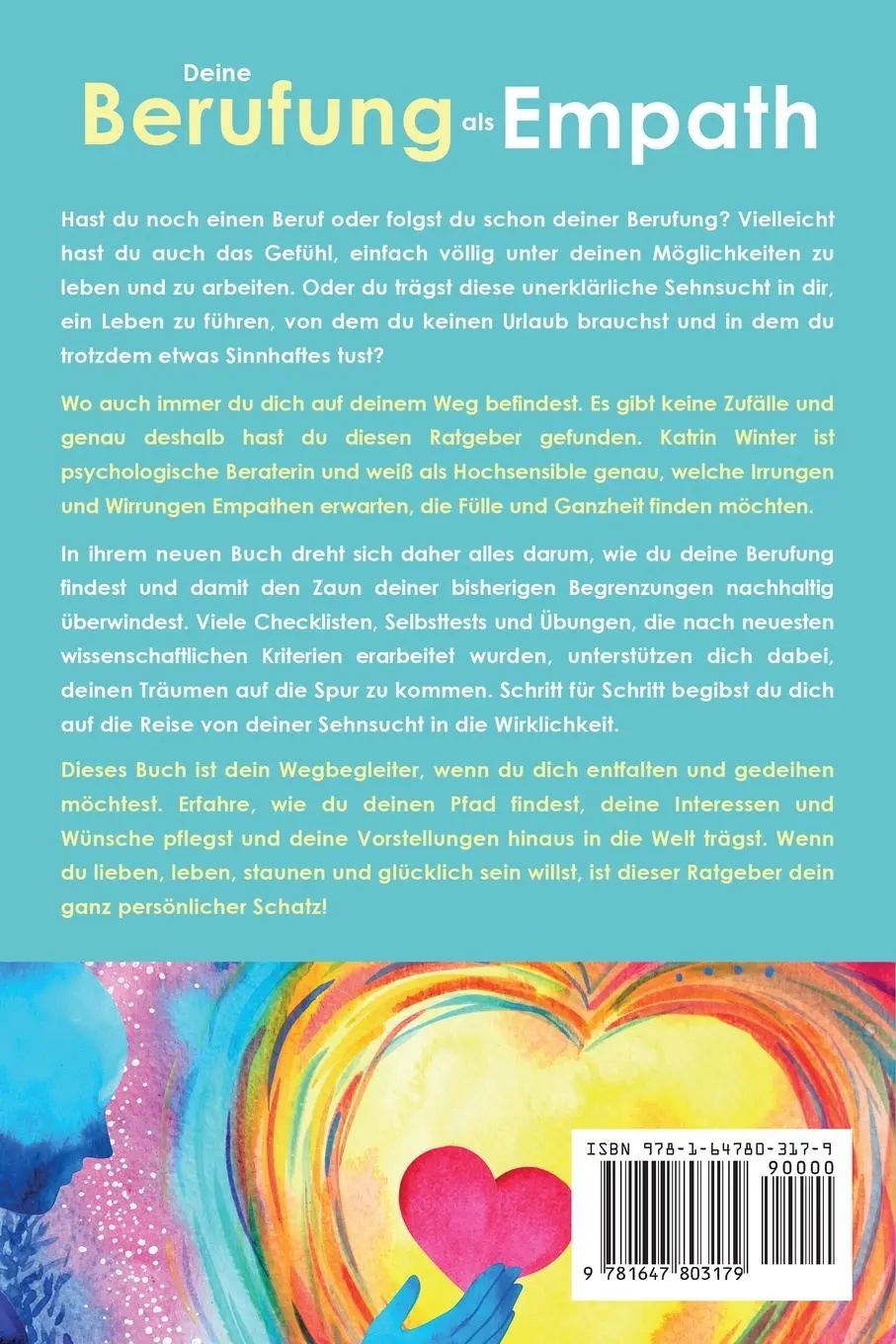 Rückseite: 9781647803179 | Deine Berufung als Empath | Katrin Winter | Taschenbuch | 2022