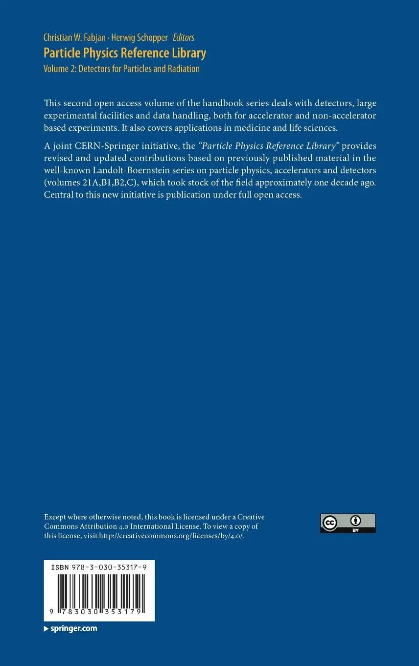 Rückseite: 9783030353179 | Particle Physics Reference Library | Herwig Schopper (u. a.) | Buch