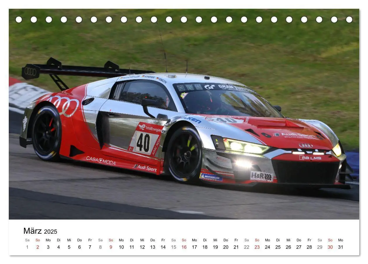 Bild: 9783457143179 | 24h am Ring (Tischkalender 2025 DIN A5 quer), CALVENDO Monatskalender