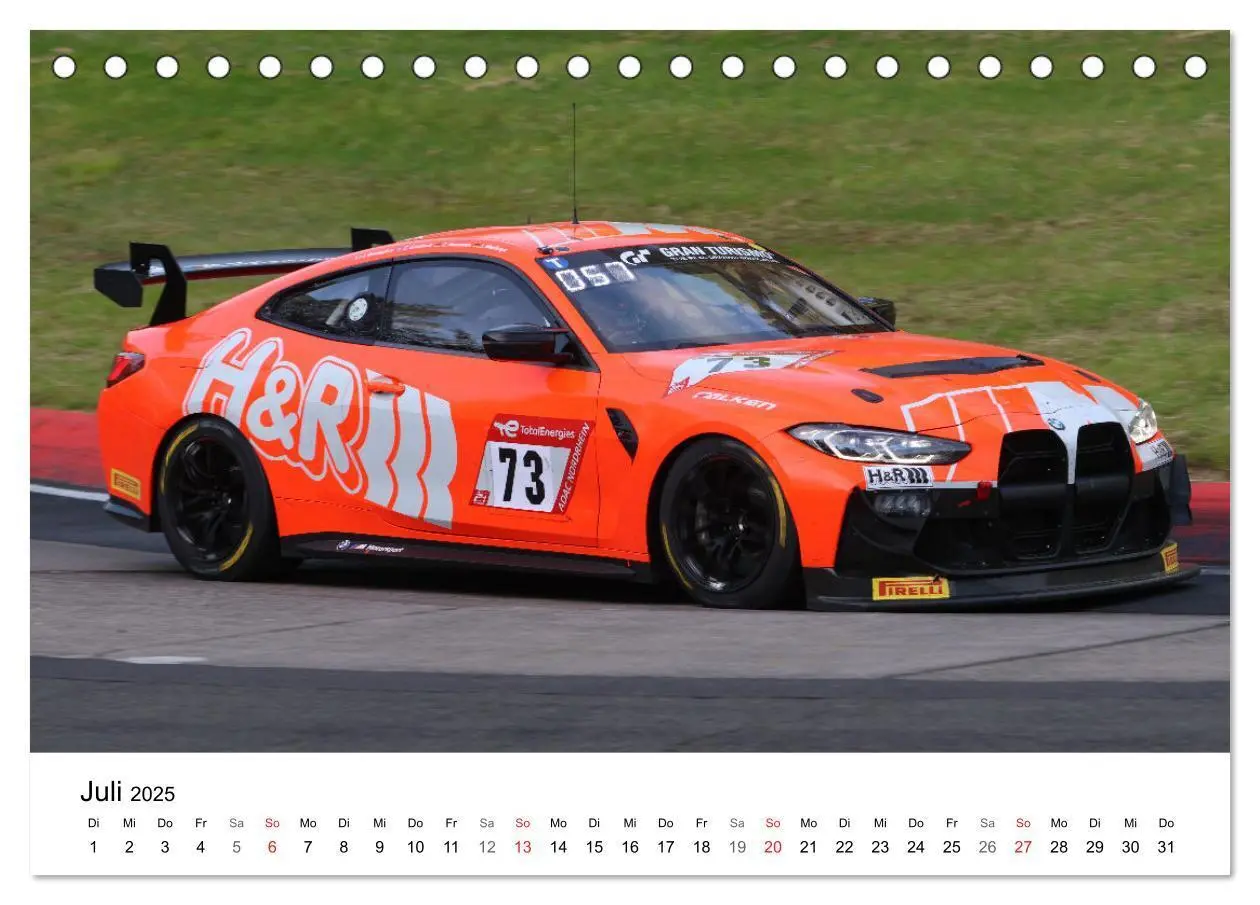 Bild: 9783457143179 | 24h am Ring (Tischkalender 2025 DIN A5 quer), CALVENDO Monatskalender