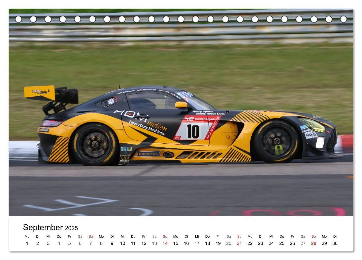 Bild: 9783457143179 | 24h am Ring (Tischkalender 2025 DIN A5 quer), CALVENDO Monatskalender