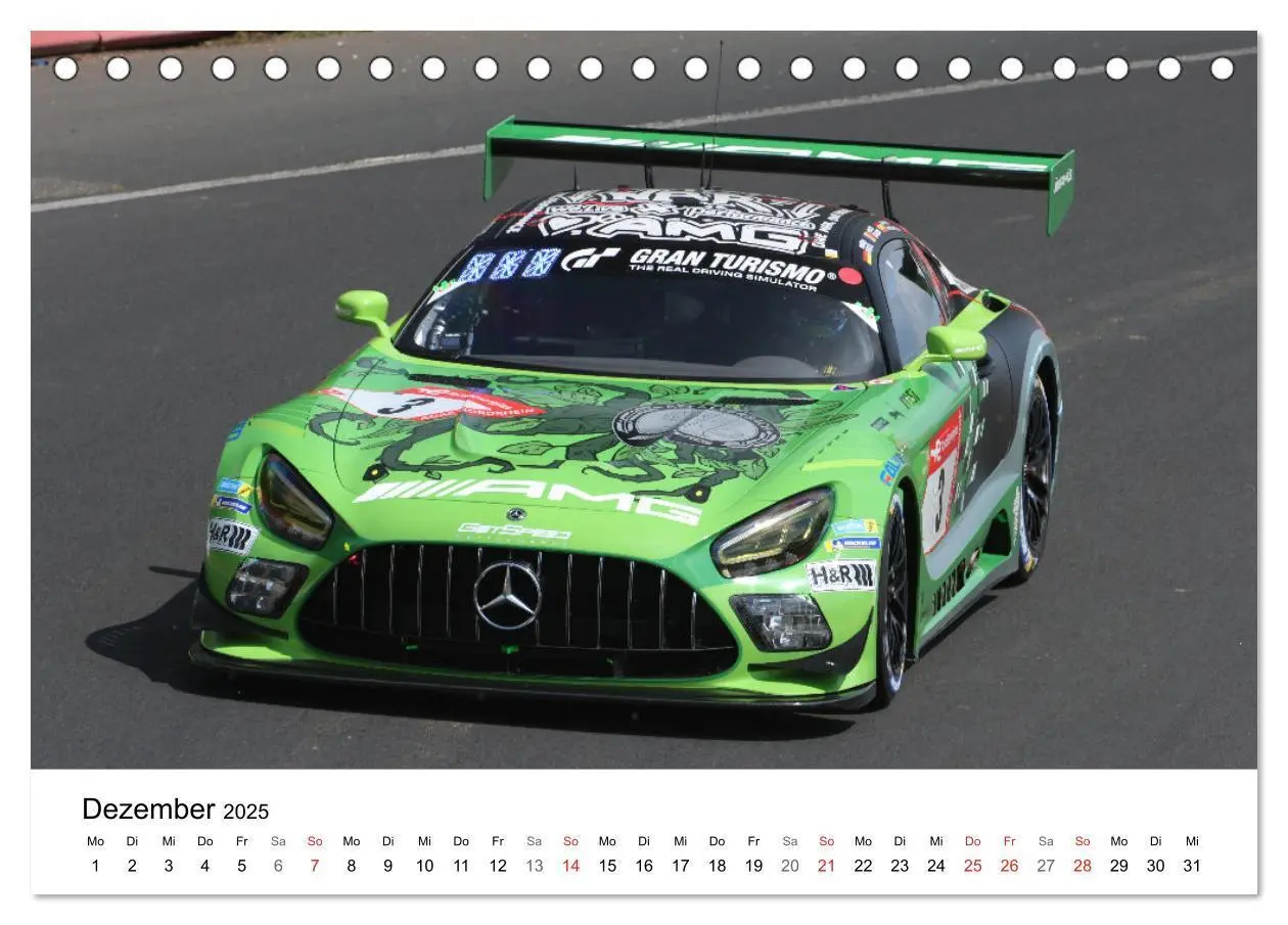 Bild: 9783457143179 | 24h am Ring (Tischkalender 2025 DIN A5 quer), CALVENDO Monatskalender
