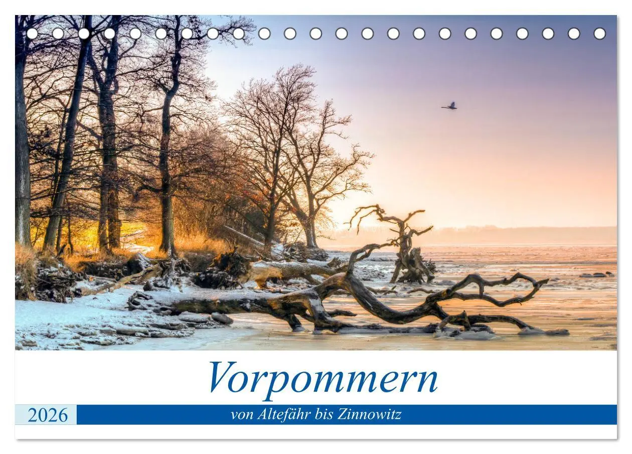 Cover: 9783457903179 | Vorpommern - von Altefähr bis Zinnowitz (Tischkalender 2026 DIN A5...