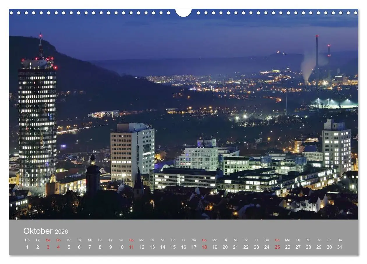 Bild: 9783516093179 | Jena in Thüringen (Wandkalender 2026 DIN A3 quer), CALVENDO...