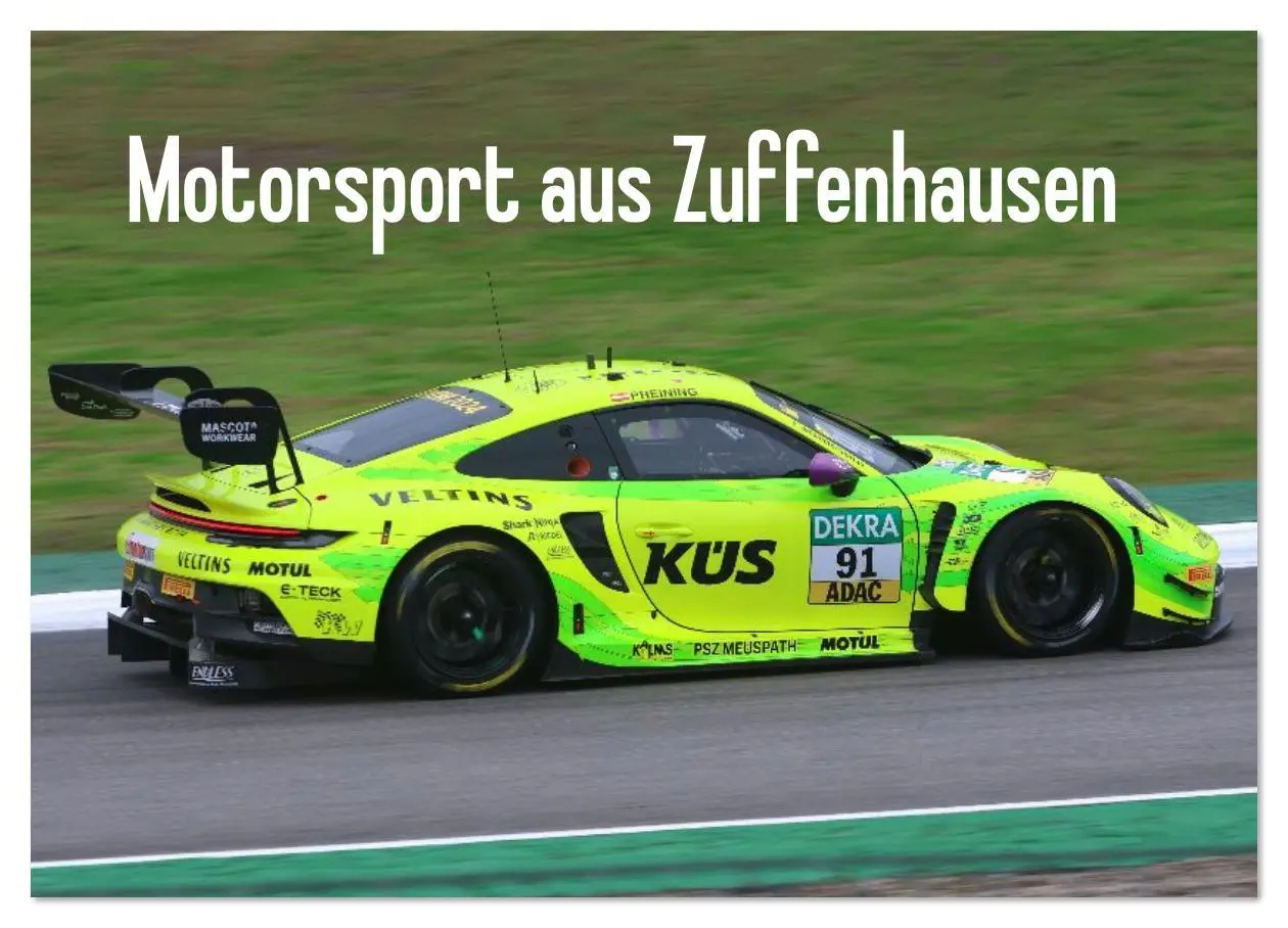 Cover: 9783516233179 | Motorsport aus Zuffenhausen (Wandkalender 2026 DIN A3 quer),...