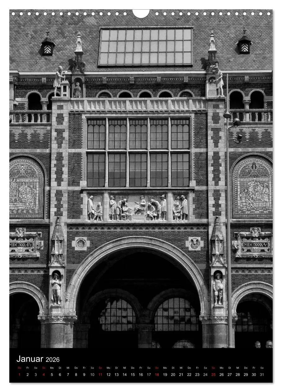 Bild: 9783516473179 | Metropole Amsterdam (Wandkalender 2026 DIN A3 hoch), CALVENDO...