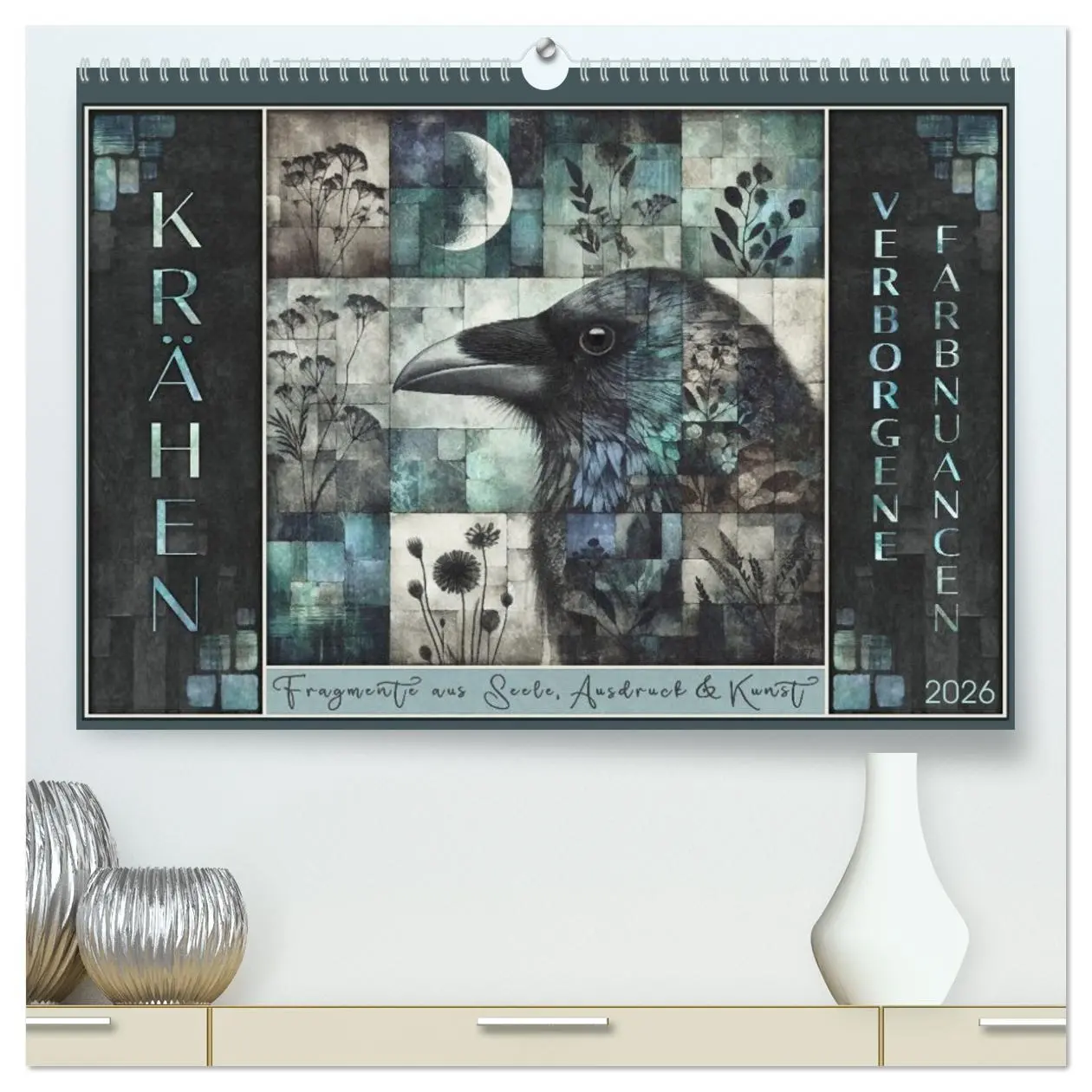 Cover: 9783516613179 | Krähen. Verborgene Farbnuancen. Kunst. (hochwertiger Premium...