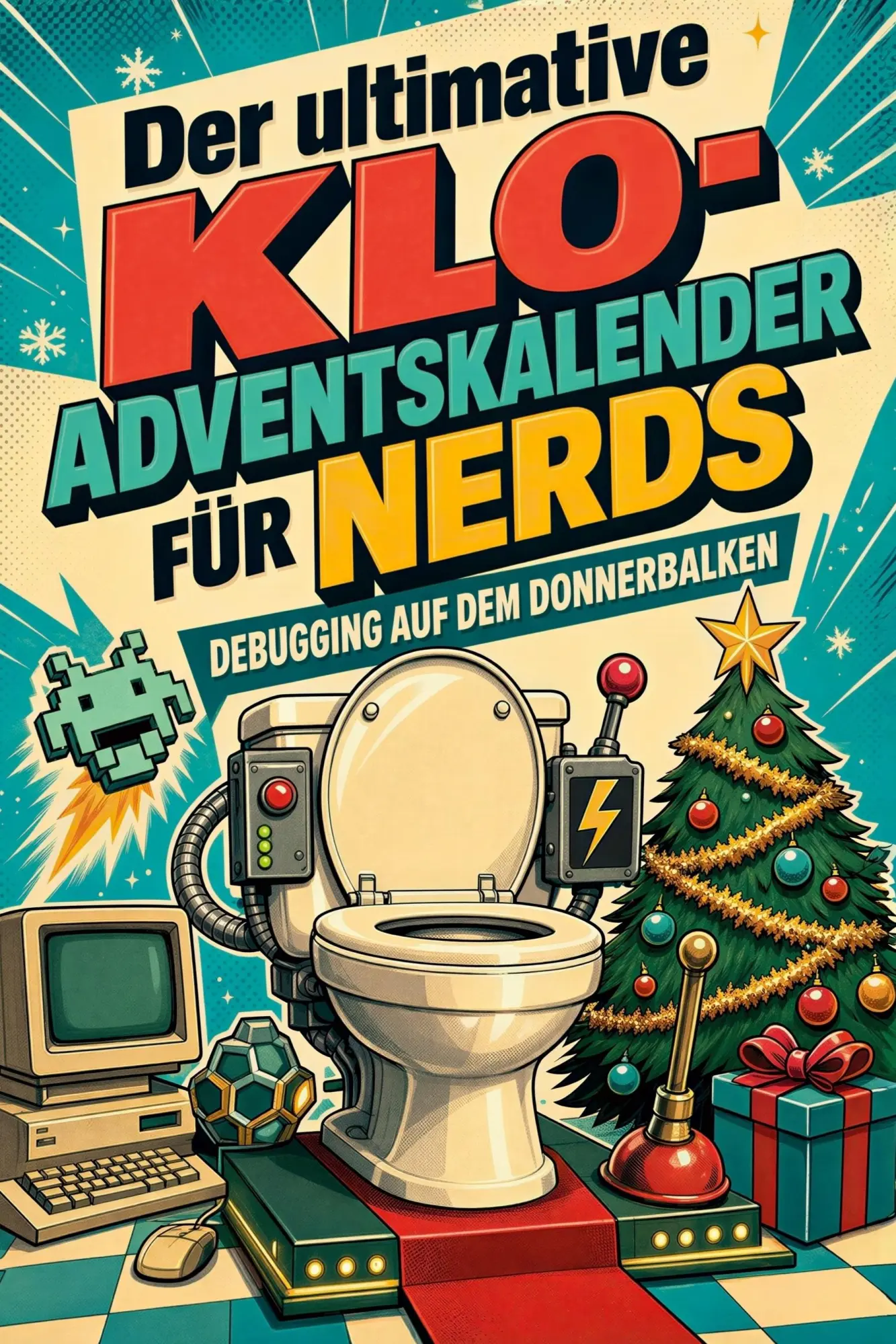 Cover: 9783696113179 | Der ultimative Klo-Adventskalender für Nerds | Elias Münch | Buch