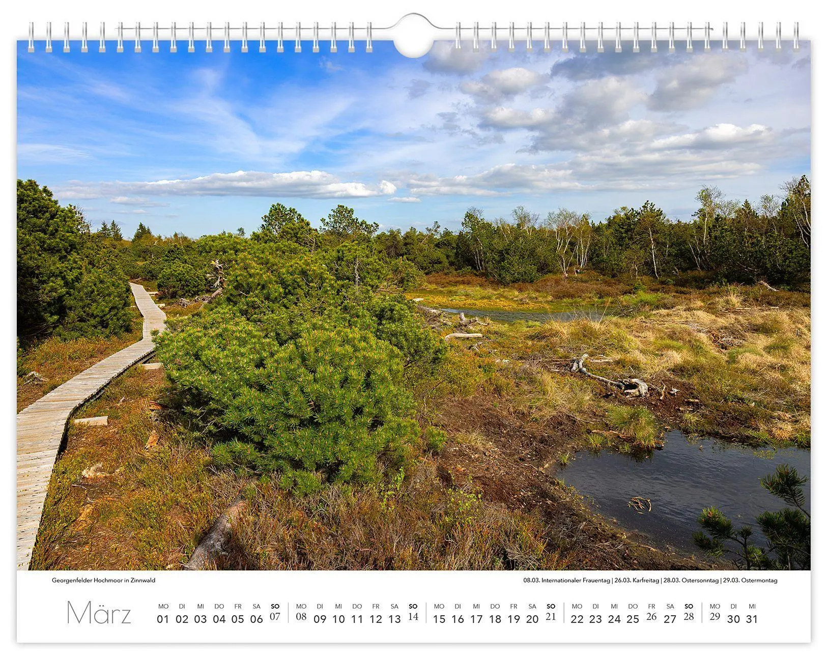Bild: 9783912303179 | Kalender Osterzgebirge 2027 | 40 x 30 cm weißes Kalendarium | Schubert