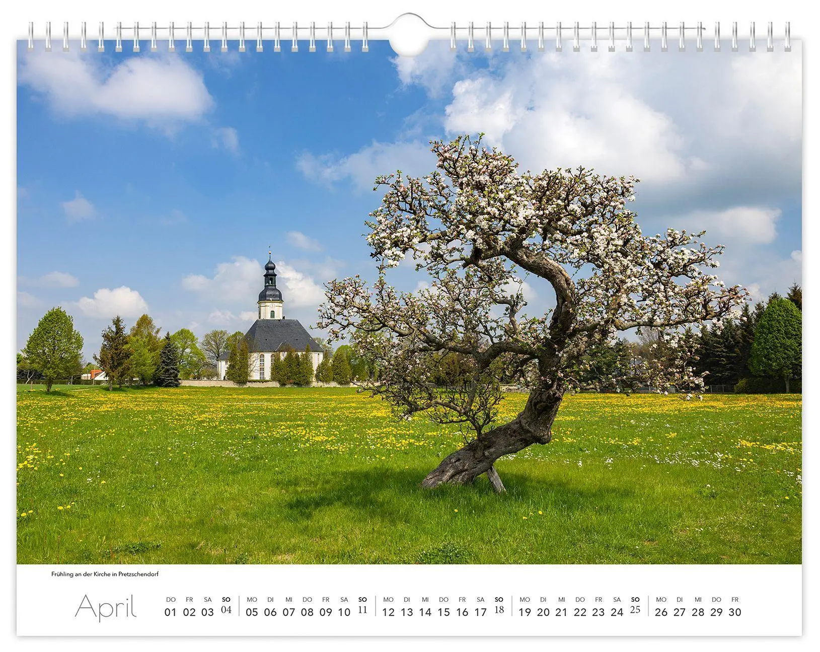 Bild: 9783912303179 | Kalender Osterzgebirge 2027 | 40 x 30 cm weißes Kalendarium | Schubert