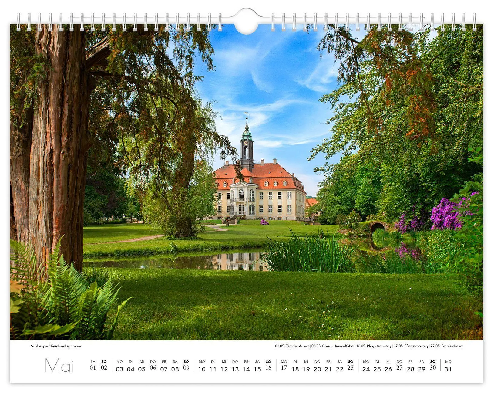 Bild: 9783912303179 | Kalender Osterzgebirge 2027 | 40 x 30 cm weißes Kalendarium | Schubert