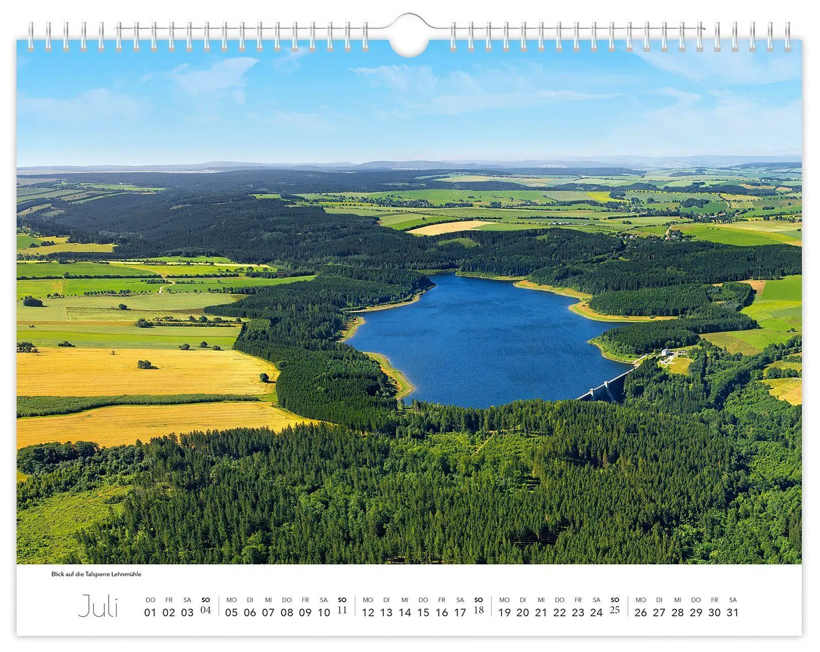 Bild: 9783912303179 | Kalender Osterzgebirge 2027 | 40 x 30 cm weißes Kalendarium | Schubert
