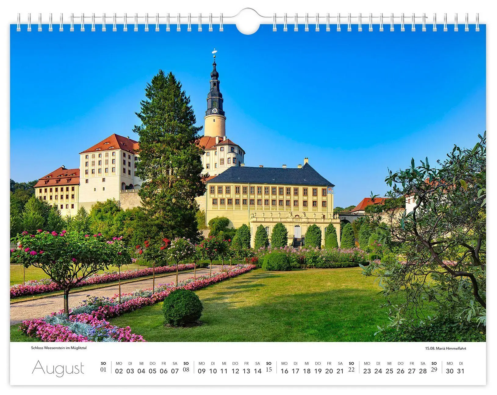 Bild: 9783912303179 | Kalender Osterzgebirge 2027 | 40 x 30 cm weißes Kalendarium | Schubert