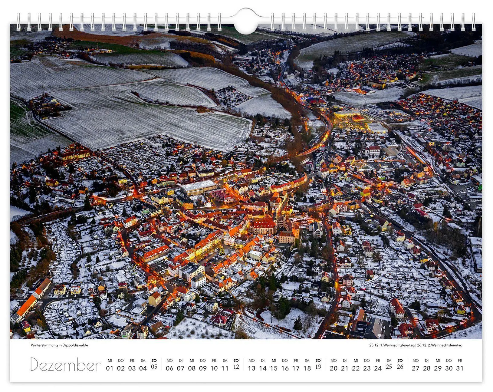 Bild: 9783912303179 | Kalender Osterzgebirge 2027 | 40 x 30 cm weißes Kalendarium | Schubert