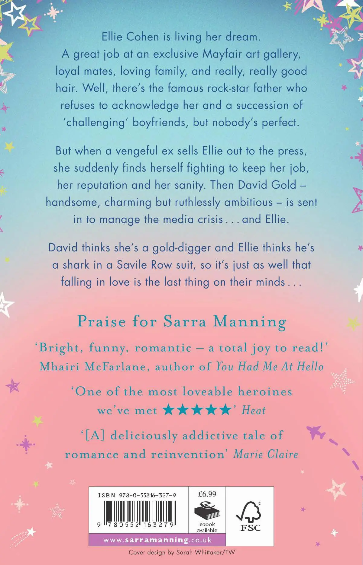 Rückseite: 9780552163279 | It Felt Like a Kiss | Sarra Manning | Taschenbuch | 480 S. | Englisch