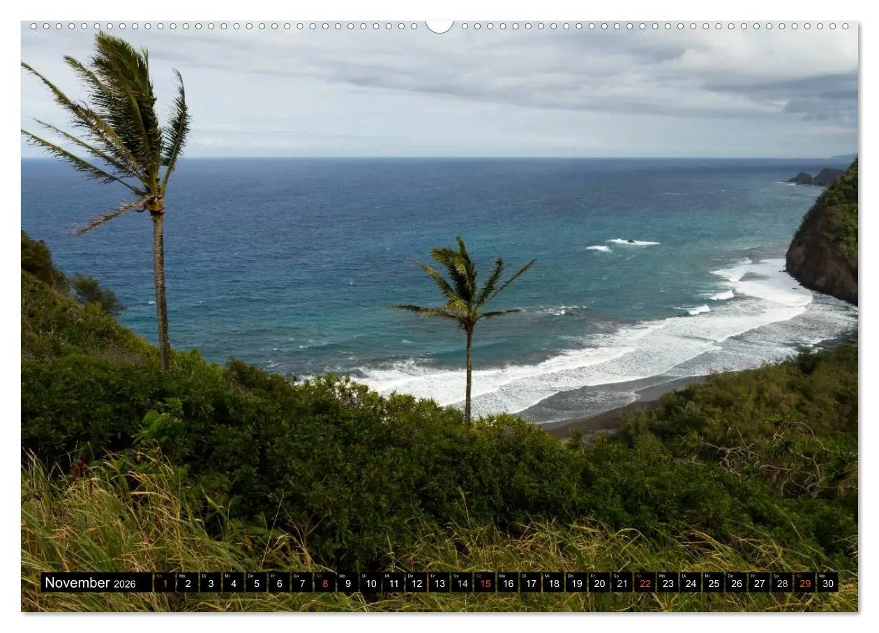 Bild: 9783516153279 | Hawai'i - Teil 2 (hochwertiger Premium Wandkalender 2026 DIN A2...