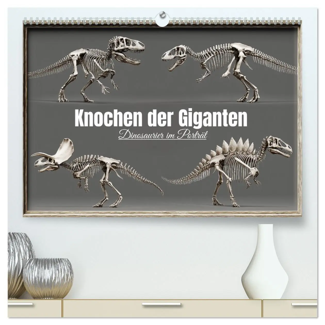 Cover: 9783516913279 | Knochen der Giganten - Dinosaurier im Porträt (hochwertiger Premium...