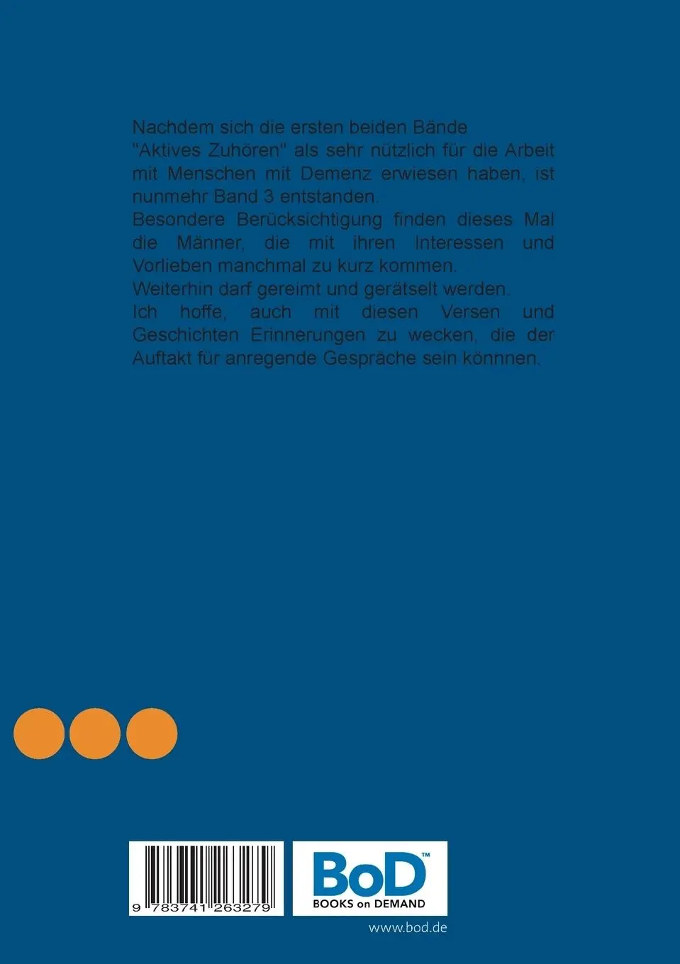 Rückseite: 9783741263279 | Aktives Zuhören | Angela Weiland | Taschenbuch | Aktives Zuhören
